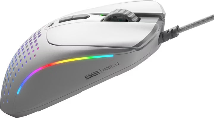 Glorious Model IV2 Wired GLO-MS-IV2-W-WHT - White Glorious Model IV2 Wired GLO-MS-IV2-W-WHT - White